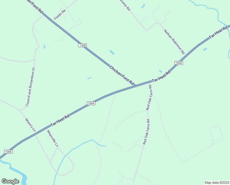 map of restaurants, bars, coffee shops, grocery stores, and more near 1657 Tar Heel Road in Tar Heel