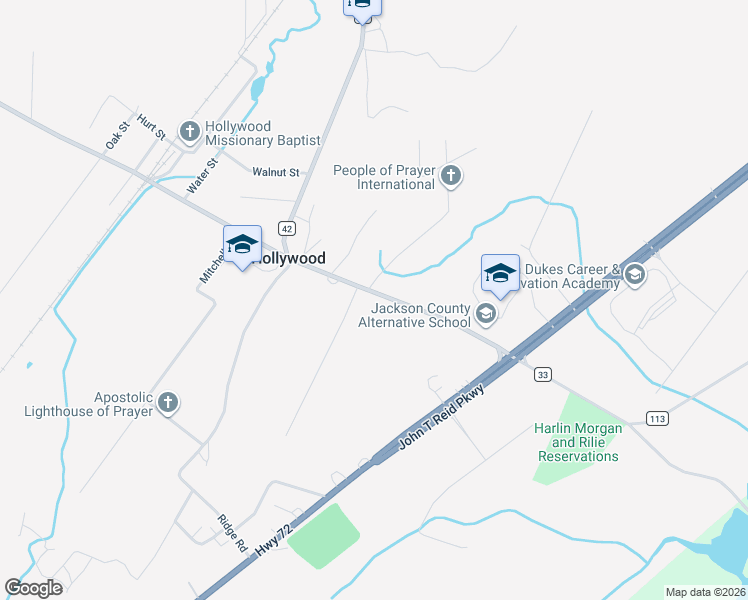 map of restaurants, bars, coffee shops, grocery stores, and more near 6085 Bellefonte Road in Hollywood