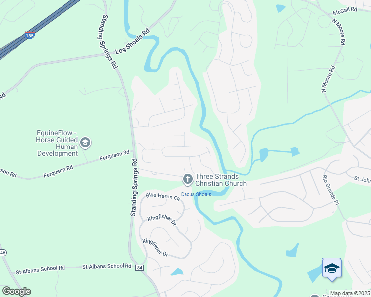map of restaurants, bars, coffee shops, grocery stores, and more near 100 Nut Leaf Lane in Greenville