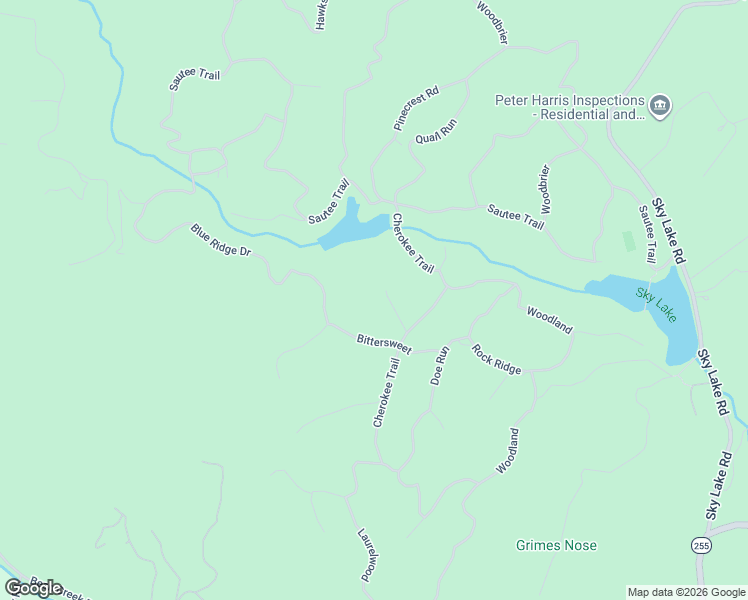 map of restaurants, bars, coffee shops, grocery stores, and more near 210 Bittersweet in Sautee Nacoochee