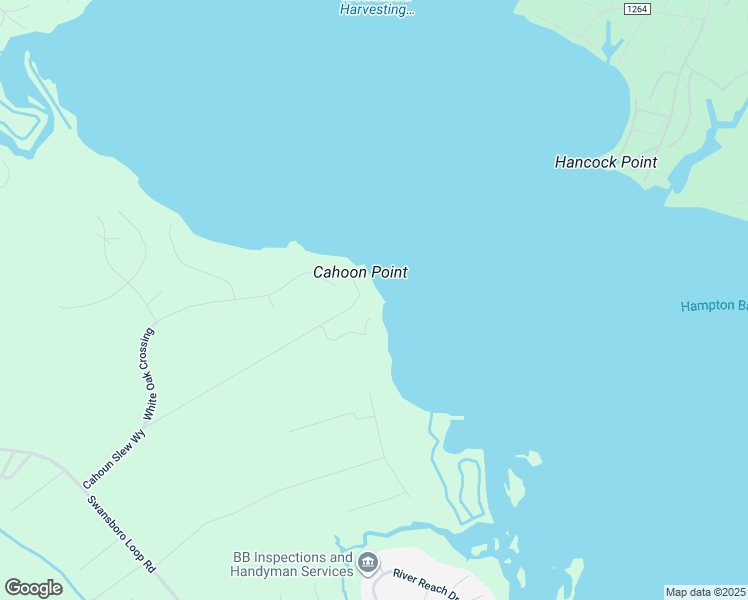map of restaurants, bars, coffee shops, grocery stores, and more near 275 Cahoon Slew Way in Swansboro
