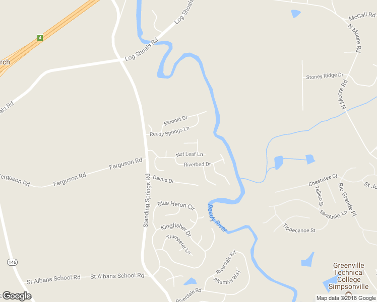 map of restaurants, bars, coffee shops, grocery stores, and more near 15 Nut Leaf Lane in Greenville