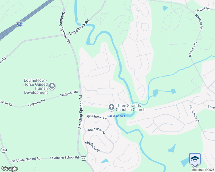 map of restaurants, bars, coffee shops, grocery stores, and more near 2 Gentle Winds Way in Greenville
