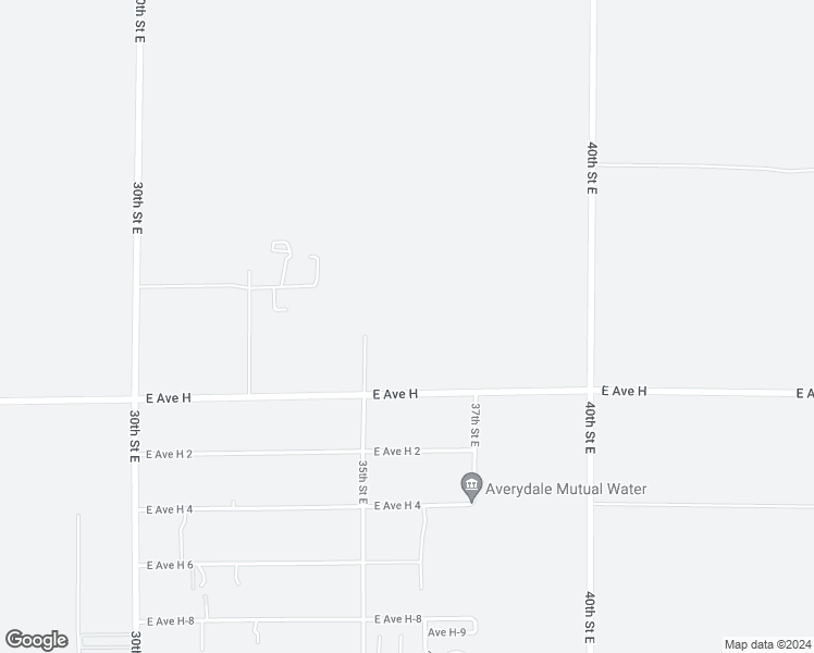 map of restaurants, bars, coffee shops, grocery stores, and more near West Avenue G 14 in Lancaster