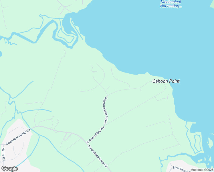 map of restaurants, bars, coffee shops, grocery stores, and more near 201 Snapdragon Court in Swansboro