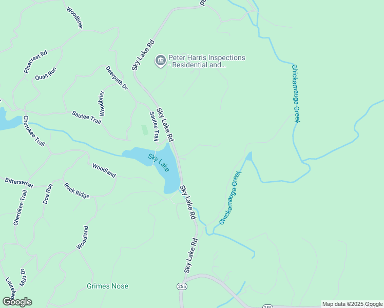 map of restaurants, bars, coffee shops, grocery stores, and more near 68 Star Lake Lane in Sautee Nacoochee