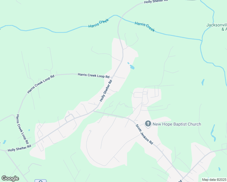 map of restaurants, bars, coffee shops, grocery stores, and more near 327 Holly Shelter Road in Jacksonville