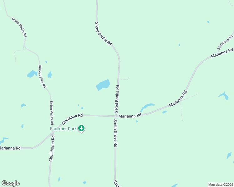 map of restaurants, bars, coffee shops, grocery stores, and more near 4246 South Red Banks Road in Byhalia