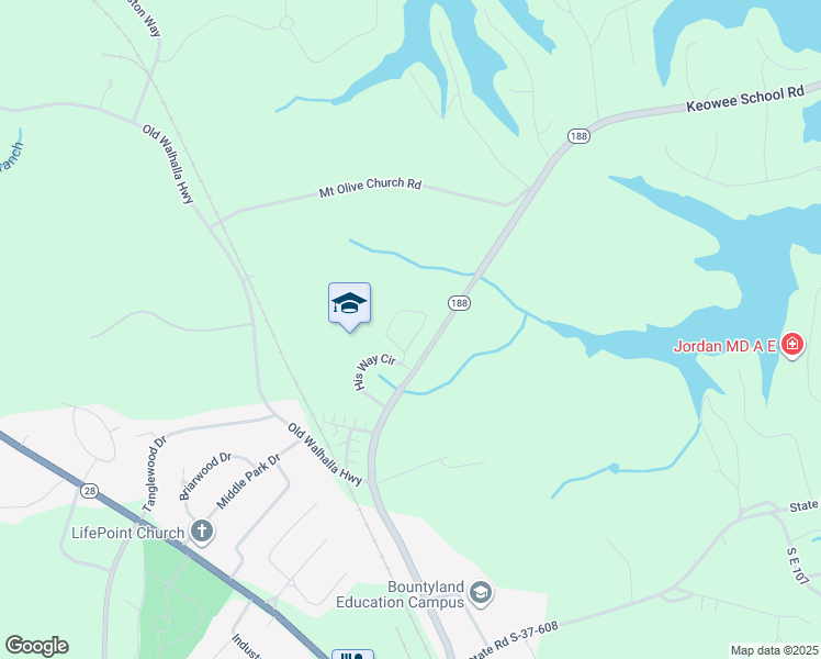 map of restaurants, bars, coffee shops, grocery stores, and more near 501-599 Benton St in Seneca