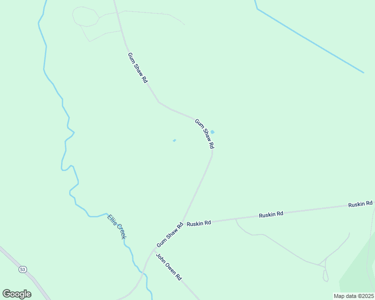 map of restaurants, bars, coffee shops, grocery stores, and more near Gum Shaw Road in Elizabethtown