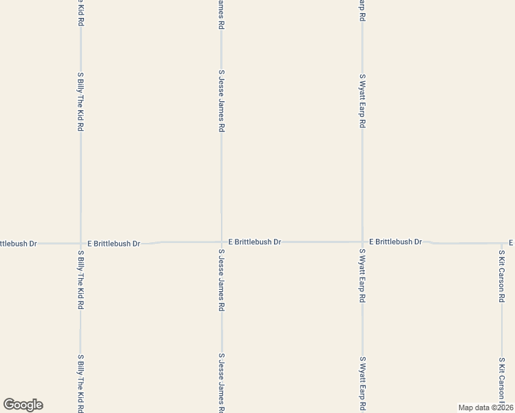 map of restaurants, bars, coffee shops, grocery stores, and more near 17404 South Jesse James Road in Yucca