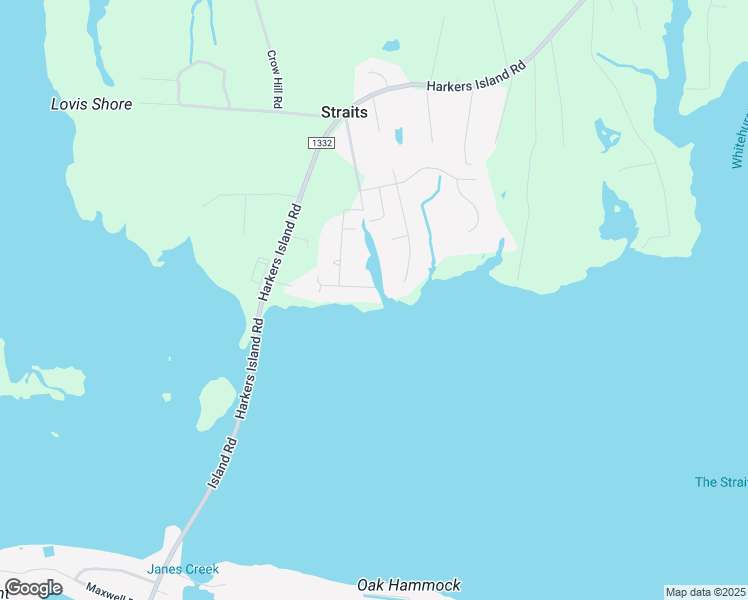 map of restaurants, bars, coffee shops, grocery stores, and more near 322 Harbour Point Road in Beaufort