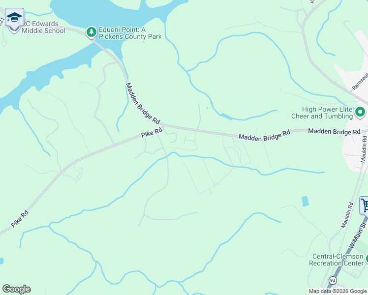 map of restaurants, bars, coffee shops, grocery stores, and more near 111 Franklin Drive in Central