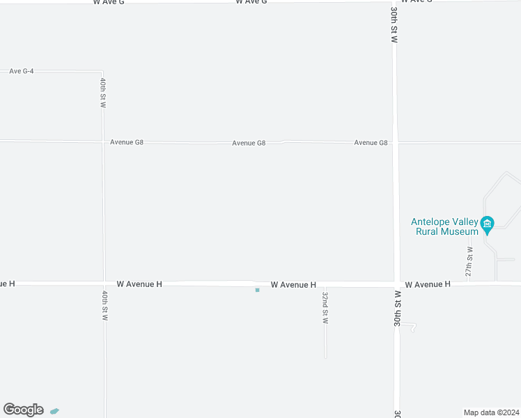 map of restaurants, bars, coffee shops, grocery stores, and more near 2 East Avenue G 12 in Lancaster