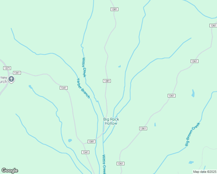 map of restaurants, bars, coffee shops, grocery stores, and more near 6-32 County Road 1381 in Booneville