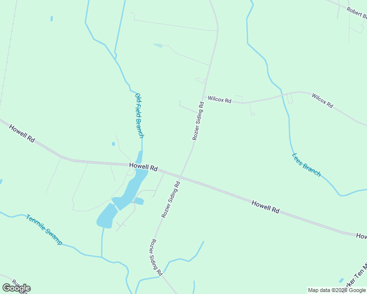 map of restaurants, bars, coffee shops, grocery stores, and more near 3586 Rozier Siding Road in St. Pauls