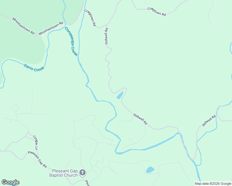 map of restaurants, bars, coffee shops, grocery stores, and more near 1167 Stillwell Road in Ellijay