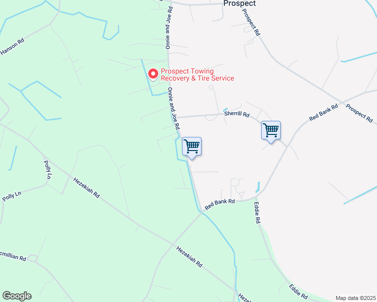map of restaurants, bars, coffee shops, grocery stores, and more near 298-318 Onnie and Joe Road in Maxton