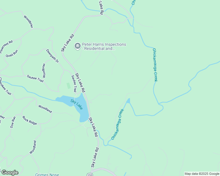 map of restaurants, bars, coffee shops, grocery stores, and more near 484 Star Lake Lane in Sautee Nacoochee