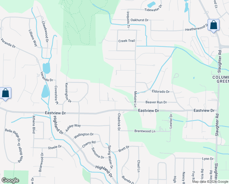 map of restaurants, bars, coffee shops, grocery stores, and more near 167 Foothill Court in Madison