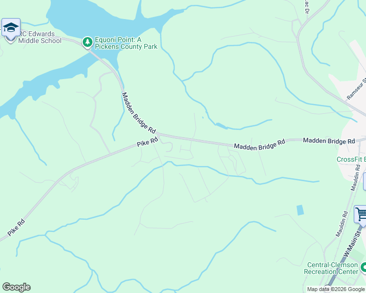 map of restaurants, bars, coffee shops, grocery stores, and more near 110 Wyeth Lane in Central