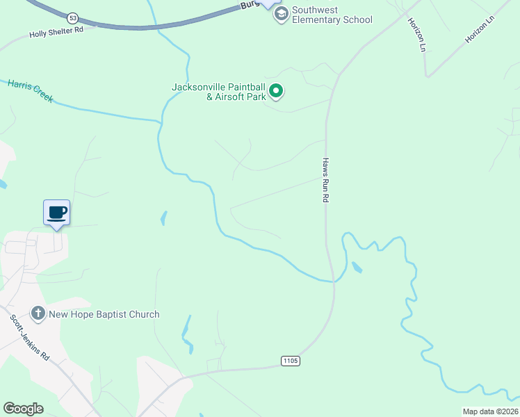 map of restaurants, bars, coffee shops, grocery stores, and more near 829 Mill River Road in Jacksonville