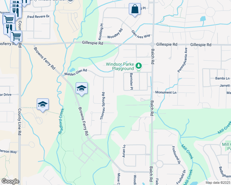 map of restaurants, bars, coffee shops, grocery stores, and more near 230 Emerson Court in Madison