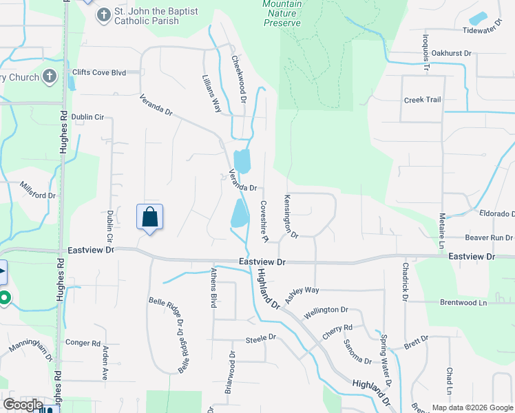 map of restaurants, bars, coffee shops, grocery stores, and more near 117 Coveshire Place in Madison