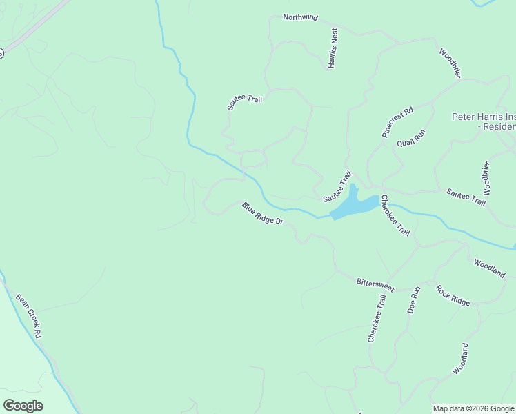 map of restaurants, bars, coffee shops, grocery stores, and more near 797 Blue Ridge Drive in Sautee Nacoochee