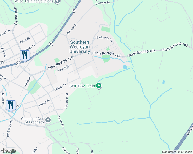 map of restaurants, bars, coffee shops, grocery stores, and more near 232 Nicholson Drive in Central