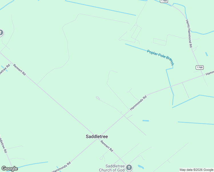 map of restaurants, bars, coffee shops, grocery stores, and more near 1342 Hammonds Road in Lumberton