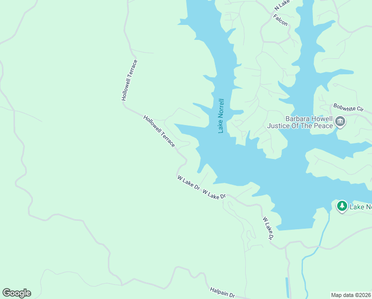 map of restaurants, bars, coffee shops, grocery stores, and more near 6728 Cabes Point Road in Alexander