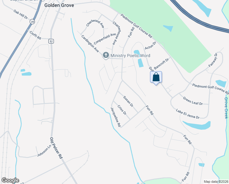 map of restaurants, bars, coffee shops, grocery stores, and more near 6 Susan Drive in Piedmont