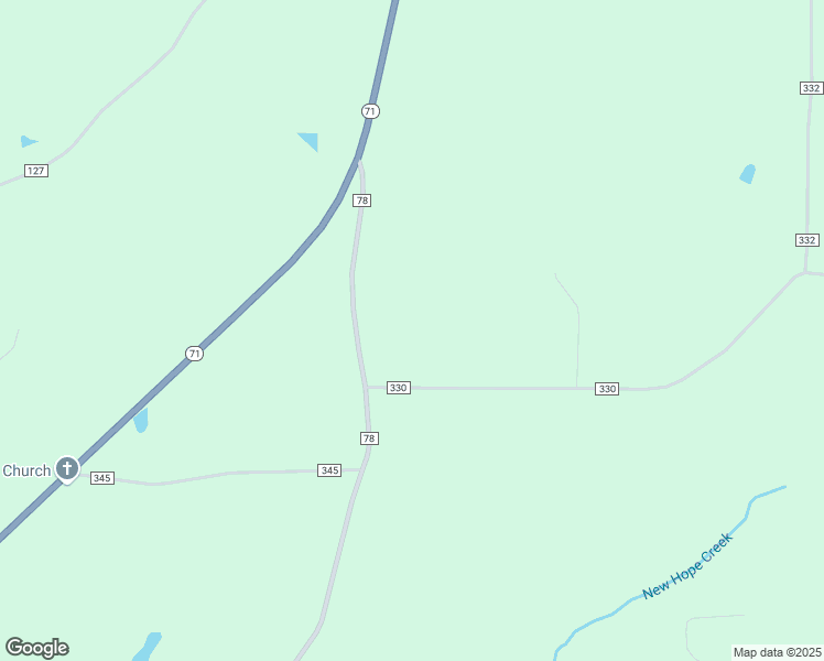 map of restaurants, bars, coffee shops, grocery stores, and more near 5435 County Road 78 in Pisgah