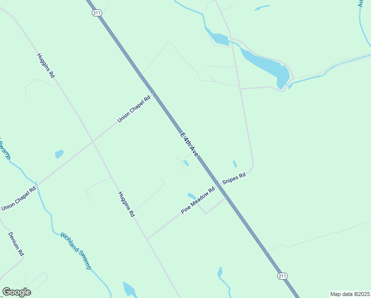 map of restaurants, bars, coffee shops, grocery stores, and more near 7533 North Carolina 211 in Red Springs