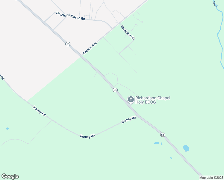 map of restaurants, bars, coffee shops, grocery stores, and more near 8131 North Carolina 53 in White Oak