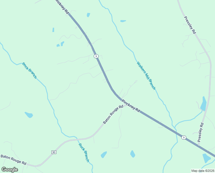 map of restaurants, bars, coffee shops, grocery stores, and more near 1573 Pinckney Road in Chester