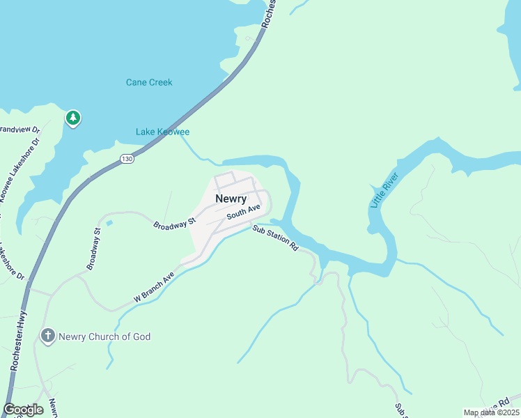 map of restaurants, bars, coffee shops, grocery stores, and more near 317 South Avenue in Newry