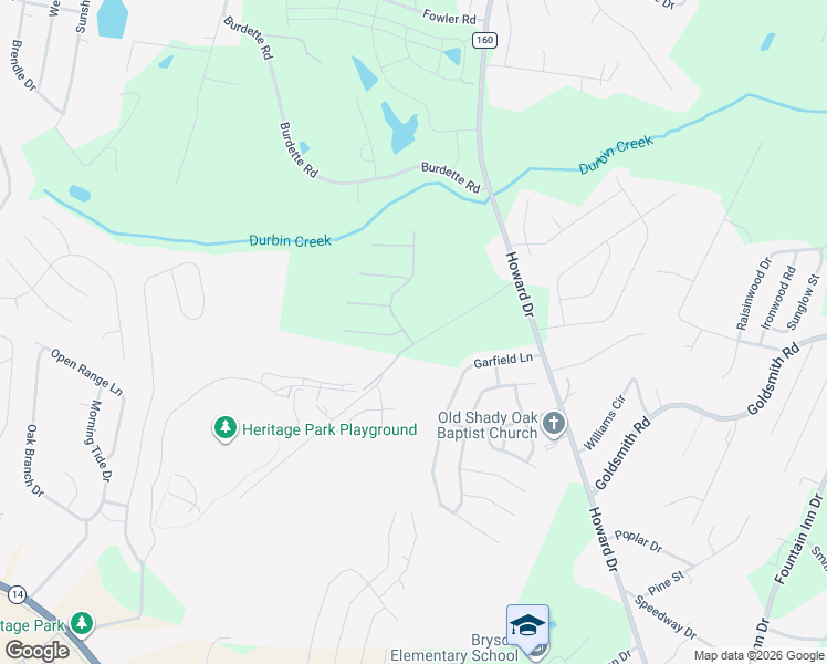 map of restaurants, bars, coffee shops, grocery stores, and more near 4 Ashborne Lane in Simpsonville