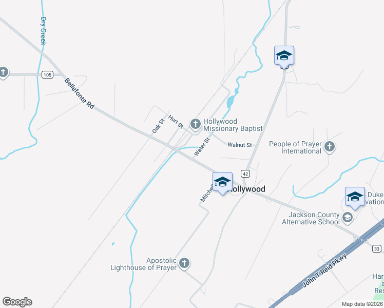 map of restaurants, bars, coffee shops, grocery stores, and more near in Hollywood