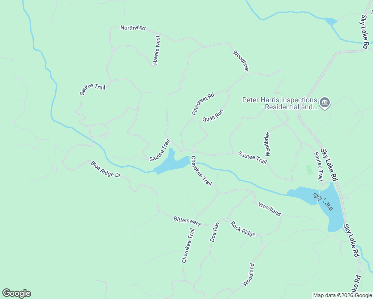 map of restaurants, bars, coffee shops, grocery stores, and more near 1910 Sautee Trail in Sautee Nacoochee