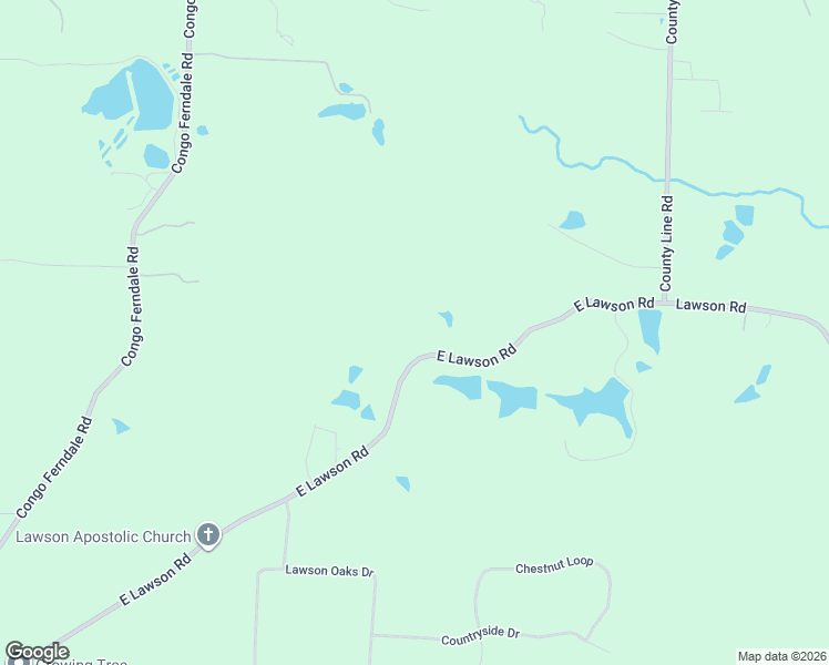 map of restaurants, bars, coffee shops, grocery stores, and more near 1516 East Lawson Road in Little Rock