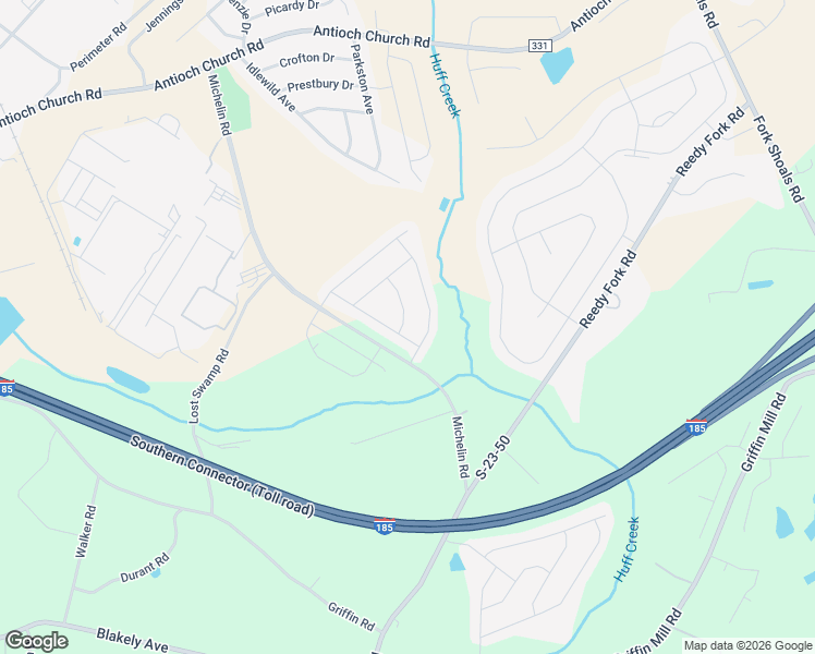 map of restaurants, bars, coffee shops, grocery stores, and more near 4 Tattershall Road in Greenville