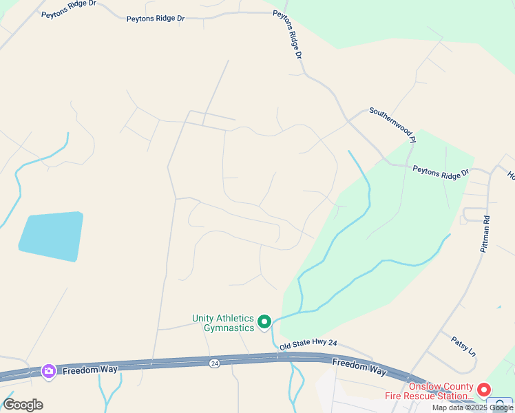 map of restaurants, bars, coffee shops, grocery stores, and more near 527 Misty Pond Drive in Hubert