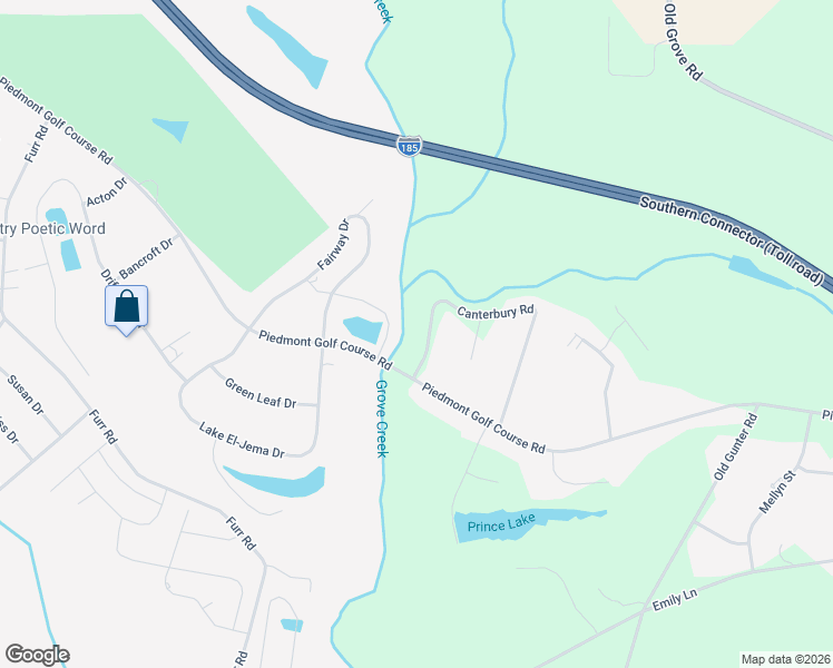 map of restaurants, bars, coffee shops, grocery stores, and more near 609 Canterbury Road in Piedmont