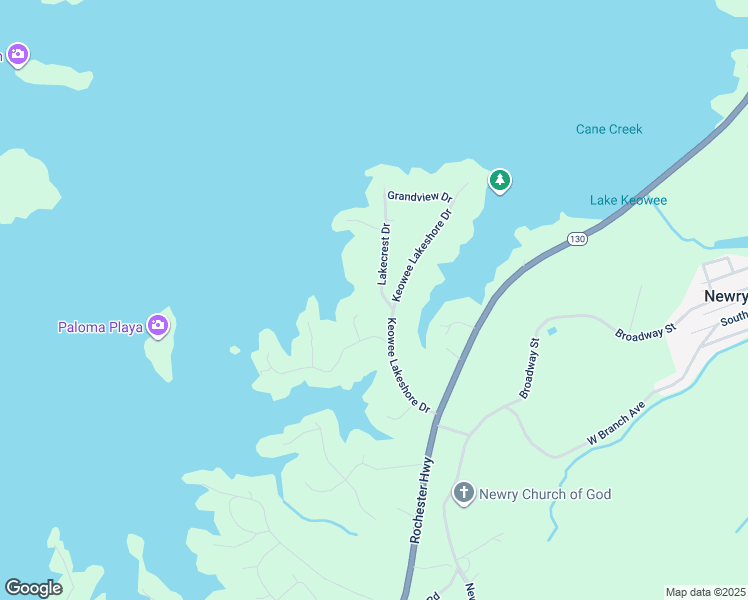 map of restaurants, bars, coffee shops, grocery stores, and more near 902 Lakecrest Drive in Seneca
