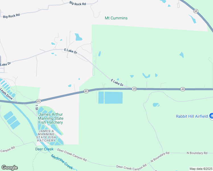 map of restaurants, bars, coffee shops, grocery stores, and more near 19633 Highway 49 in Lawton