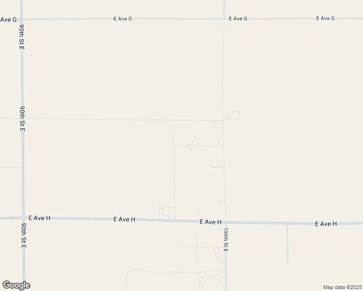 map of restaurants, bars, coffee shops, grocery stores, and more near East Avenue G 10 in Lancaster