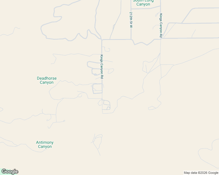 map of restaurants, bars, coffee shops, grocery stores, and more near 46472 Kings Canyon Road in Lancaster