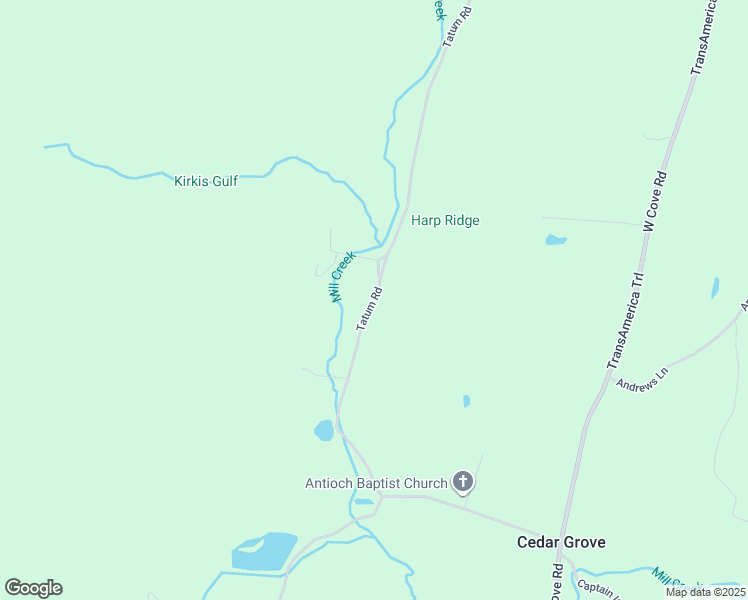 map of restaurants, bars, coffee shops, grocery stores, and more near 1902 Tatum Road in Chickamauga